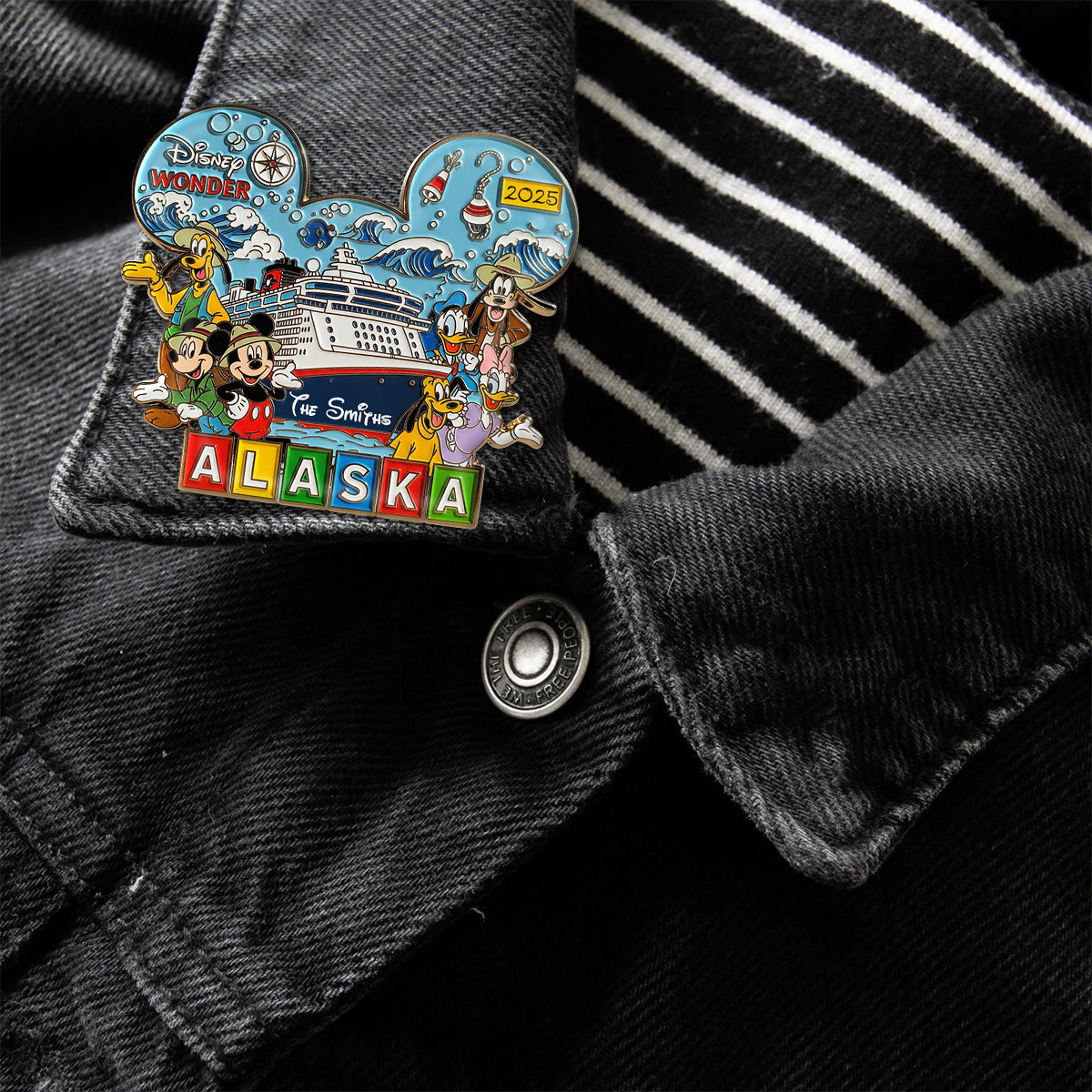 Alaska Cruising Trip - Personalized Mouse Pin