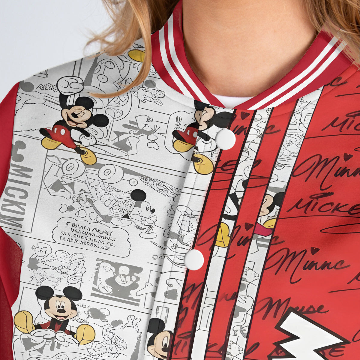 Big Ears Friend - Personalized Mouse Varsity Jacket