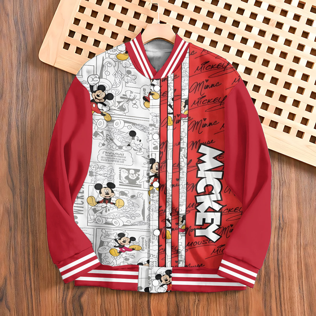 Big Ears Friend - Personalized Mouse Varsity Jacket