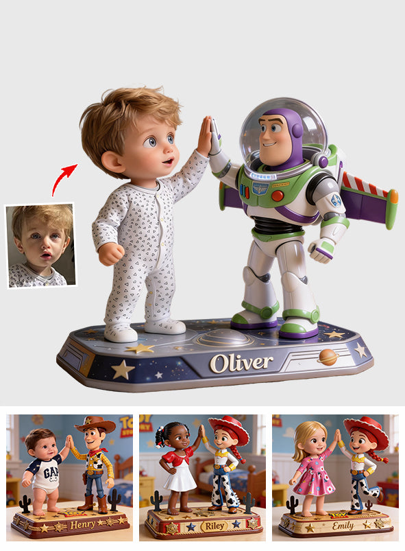 I Knew It I Knew You - Personalized Movie For Kids Premium 3D Figurine