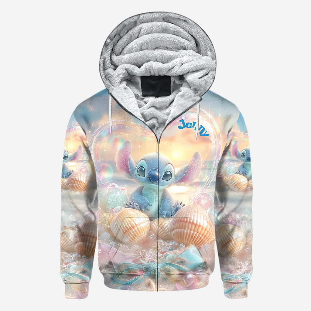 Blue Ohana Summer Vibes - Personalized Ohana All Over Shirt