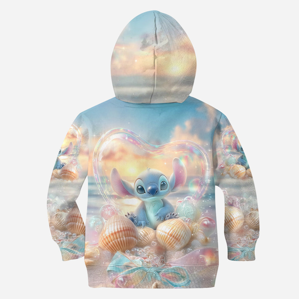 Blue Ohana Summer Vibes - Personalized Ohana All Over Shirt