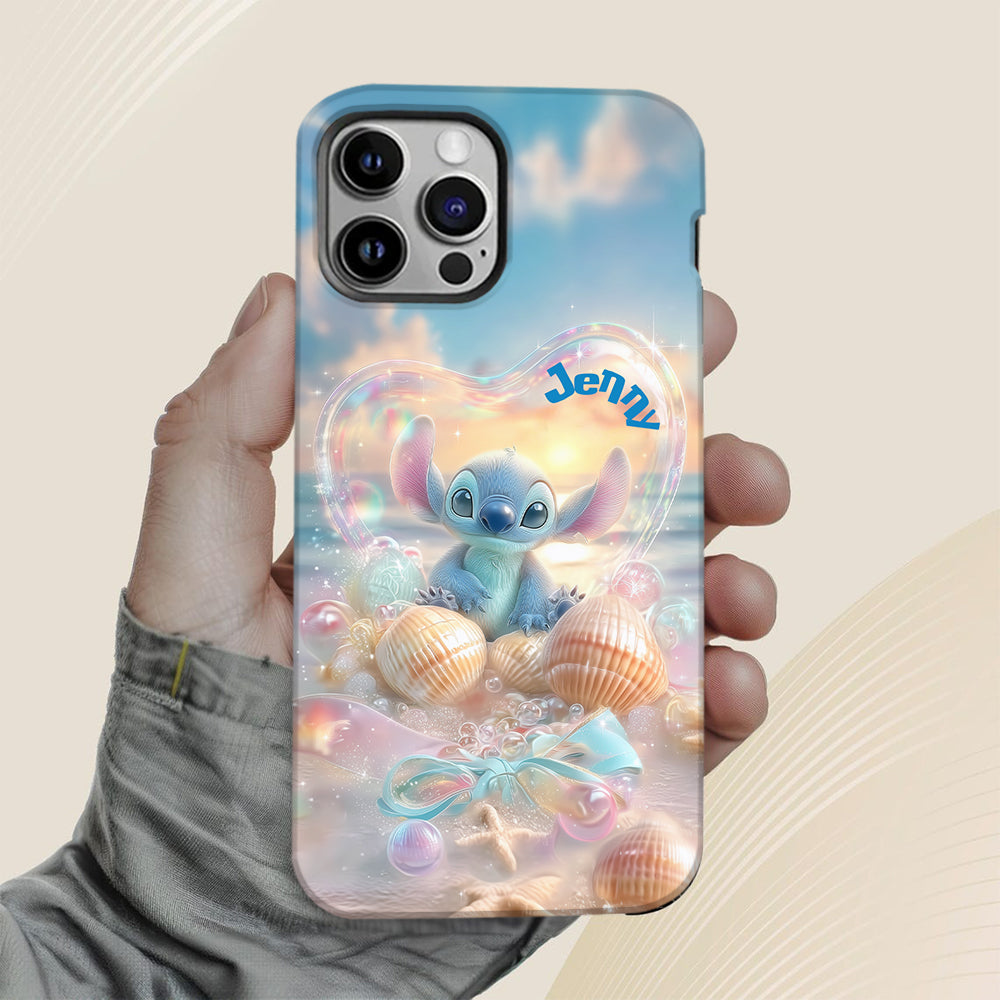 Blue Ohana Summer Vibes - Personalized Ohana Full Print Phone Case