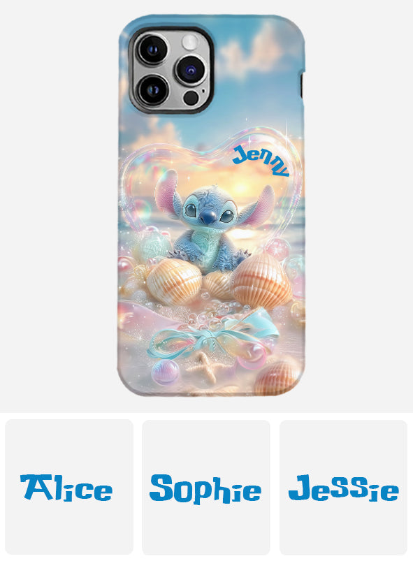Blue Ohana Summer Vibes - Personalized Ohana Full Print Phone Case