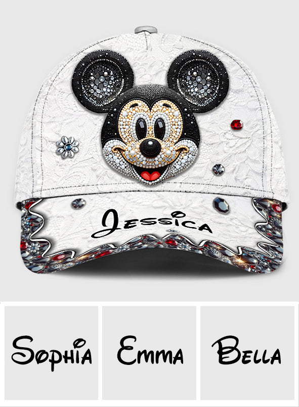 Mouse Ears Kind Of Girl - Personalized Mouse Classic Cap