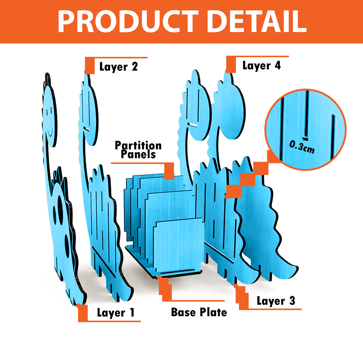 Blue and Pink Monster - Personalized Ohana Wooden Pen Holder