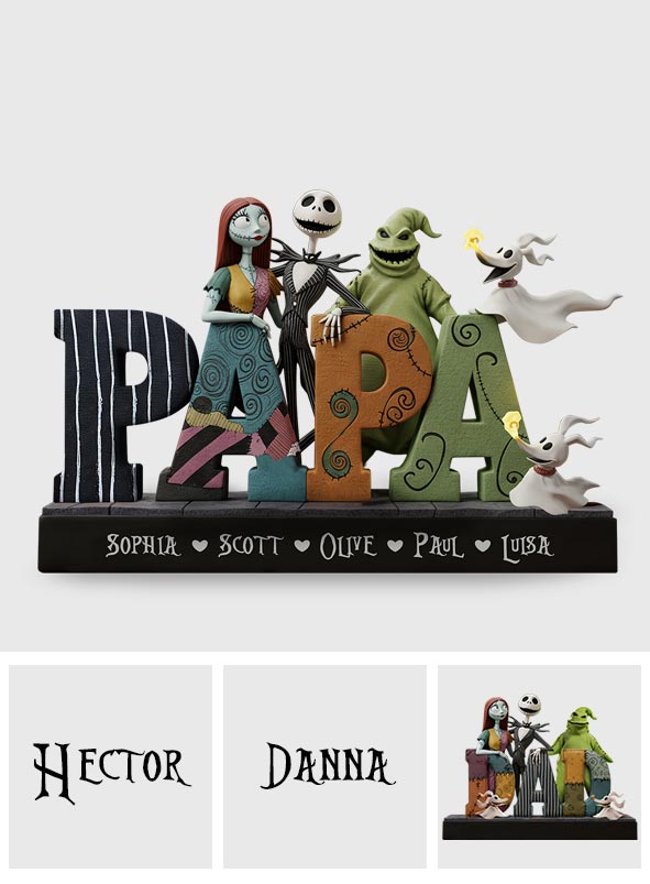 Father Of Nightmares - Personalized Nightmare Custom Shaped Acrylic Plaque