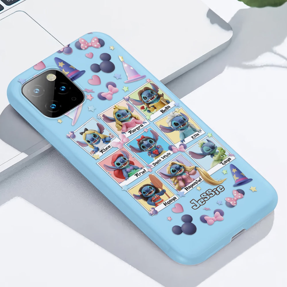 Blue Ohana Princess - Personalized Ohana Full Print Phone Case