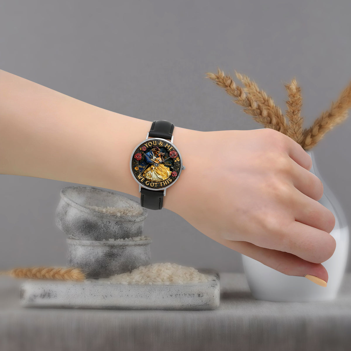 You And Me We Got This - Personalized Mouse Hand Watch