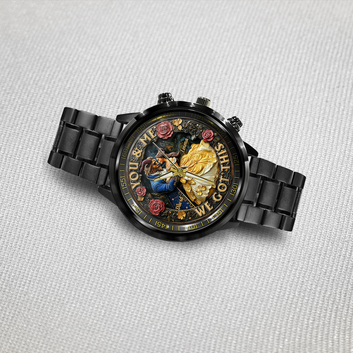 You And Me We Got This - Personalized Mouse Hand Watch
