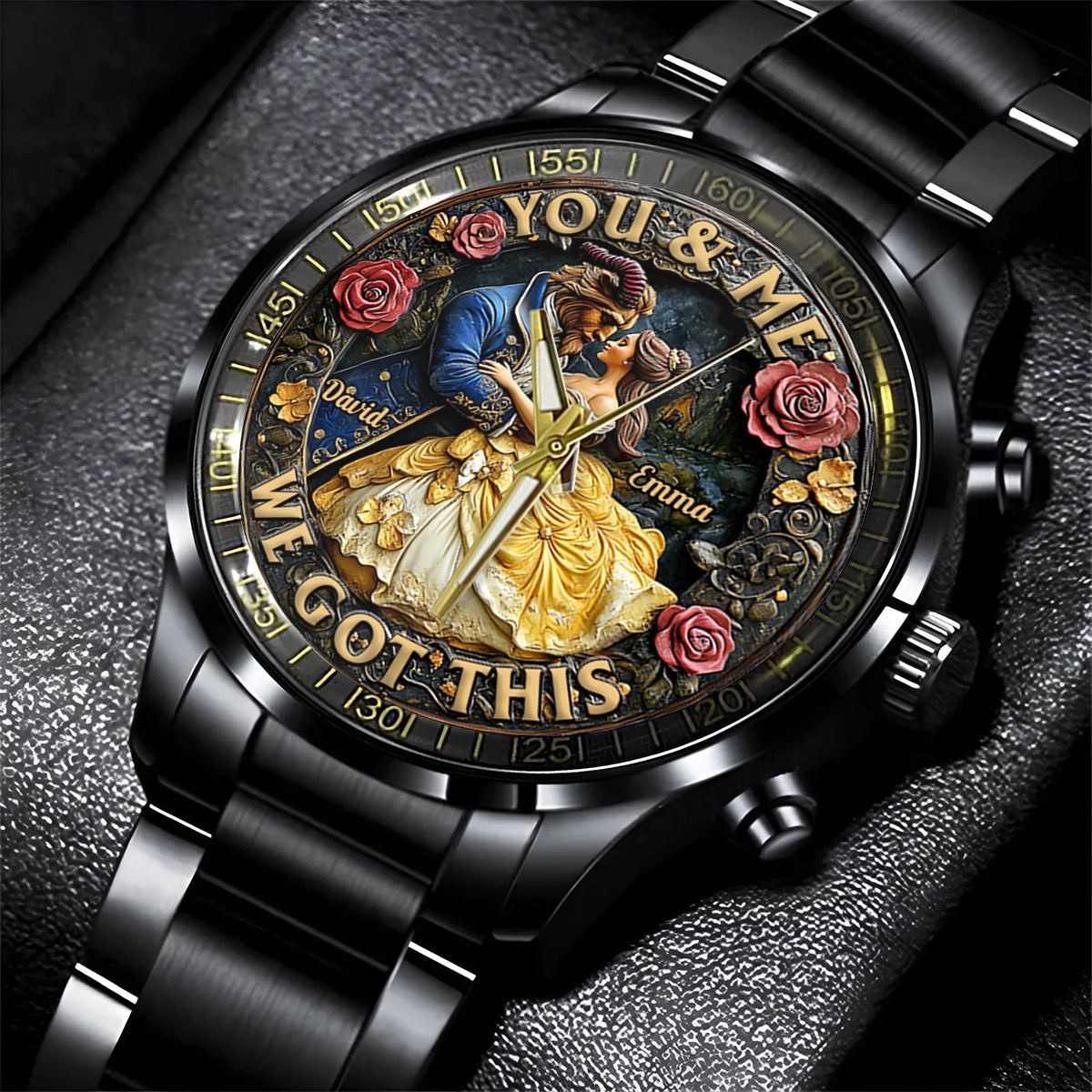 You And Me We Got This - Personalized Mouse Hand Watch