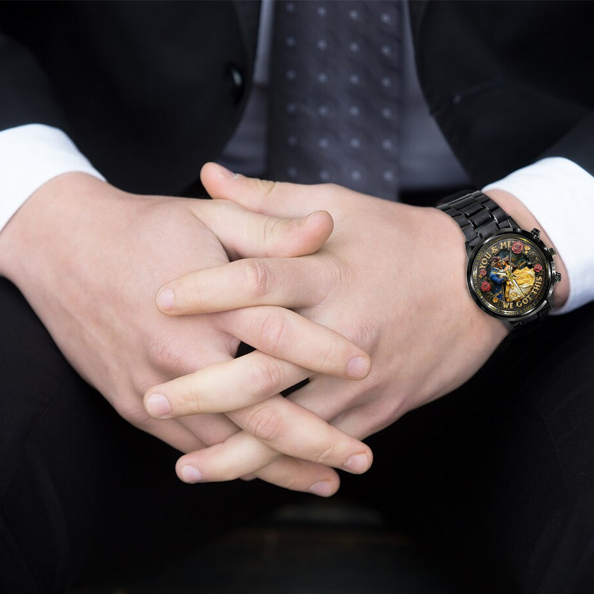 You And Me We Got This - Personalized Mouse Hand Watch