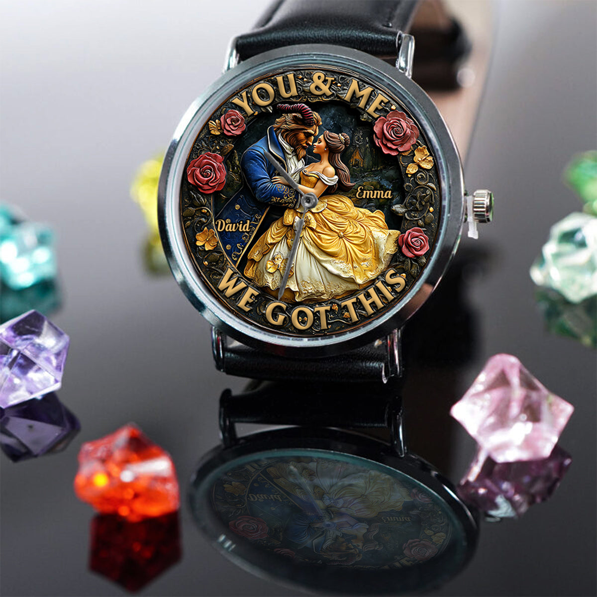 You And Me We Got This - Personalized Mouse Hand Watch