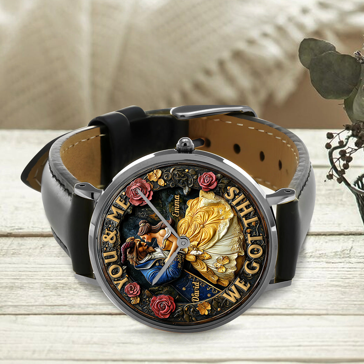 You And Me We Got This - Personalized Mouse Hand Watch