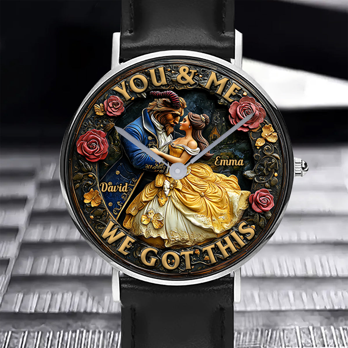 You And Me We Got This - Personalized Mouse Hand Watch