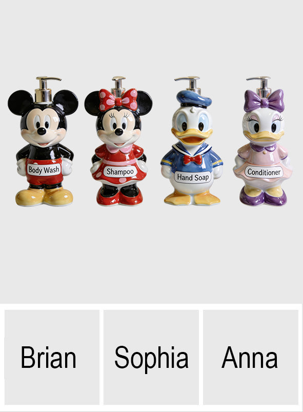 Luxury Spa - Personalized Mouse Pump Dispenser
