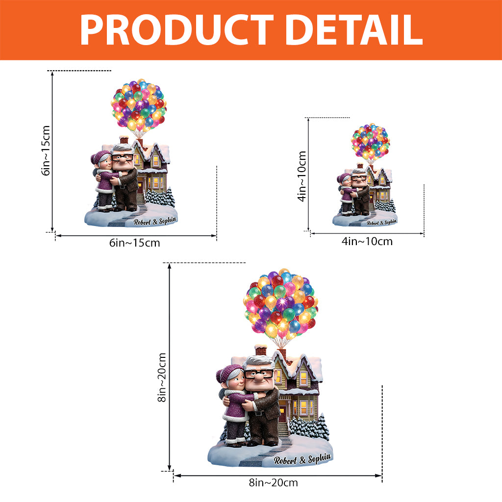 You & Me - Personalized Mouse Custom Shaped Acrylic Plaque