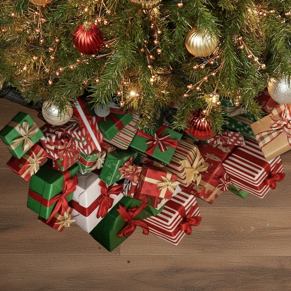 Welcome To The Dark Side - Personalized The Force Shaped Tree Skirt