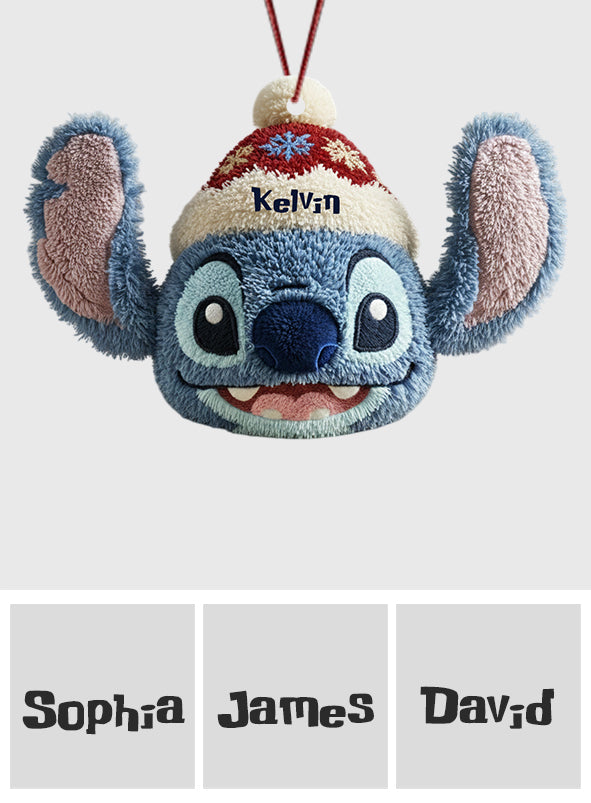 Ohana Friends Christmas Gift - Personalized Ohana Ornament