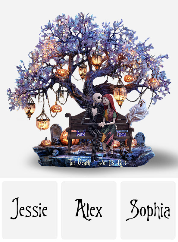 Till Death Do Us Part - Personalized Nightmare Custom Shaped Acrylic Plaque