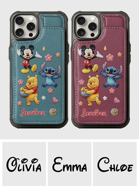 Friends - Personalized Mouse Wallet Phone Case