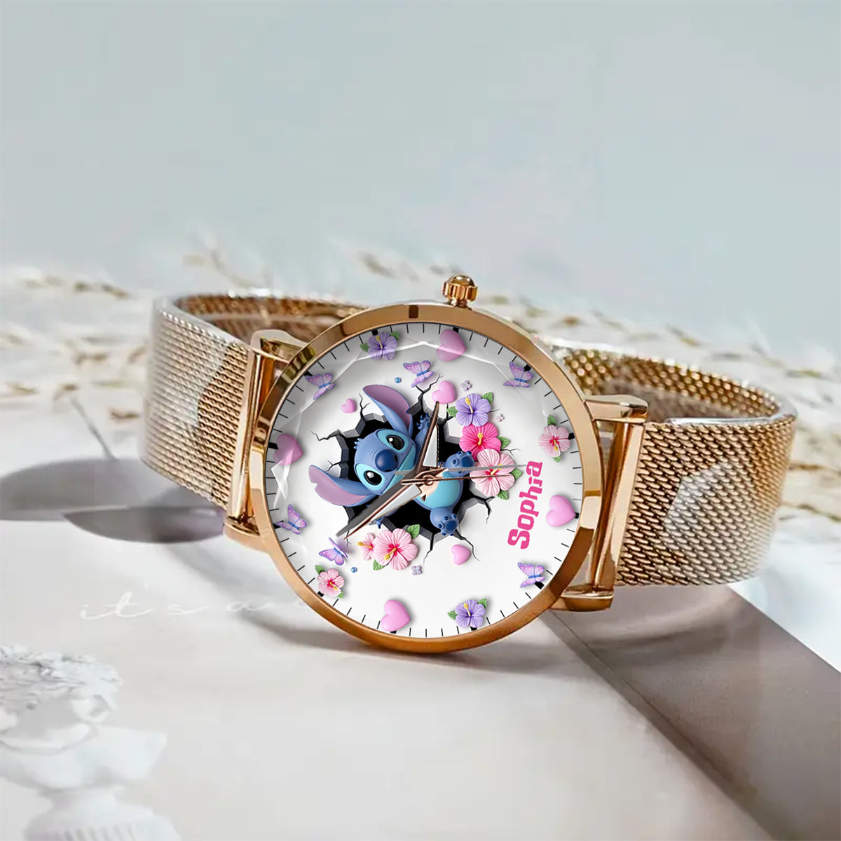 Blue Ohana - Personalized Ohana Women Hand Watch