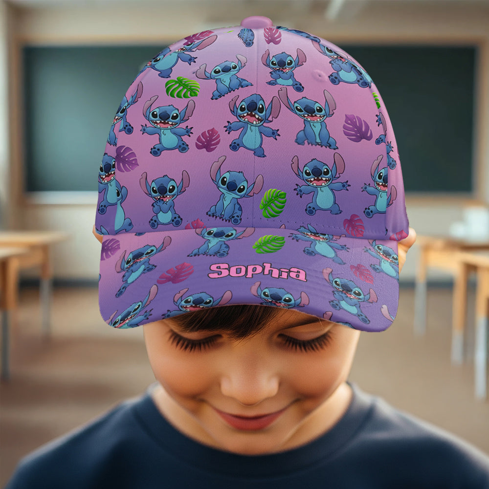 Blue Ohana Friend - Personalized Ohana Classic Cap & Backpack