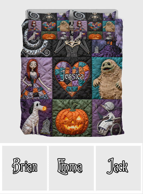 Dark Friends - Personalized Nightmare Quilt Set