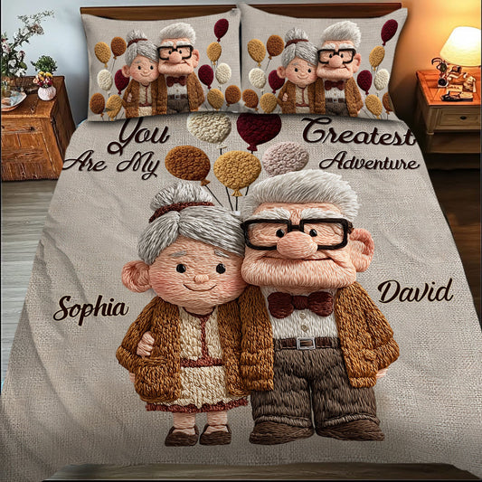 You & Me - Personalized Couple Bedding Set