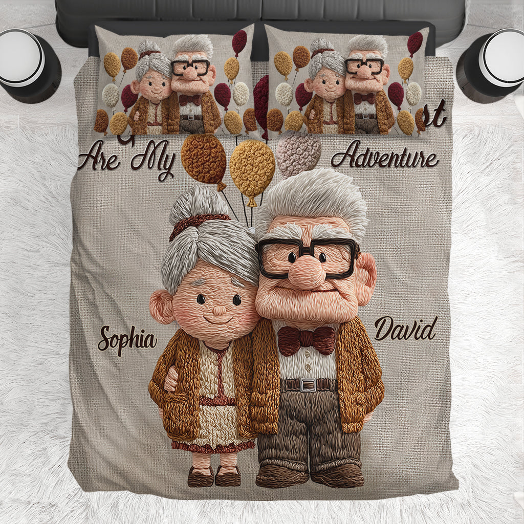 You & Me - Personalized Couple Bedding Set