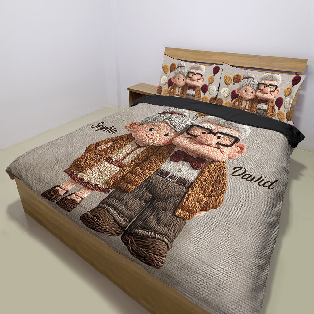 You & Me - Personalized Couple Bedding Set
