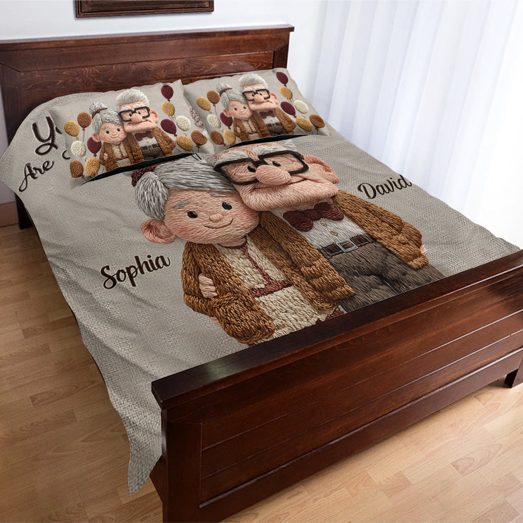 You & Me - Personalized Couple Bedding Set