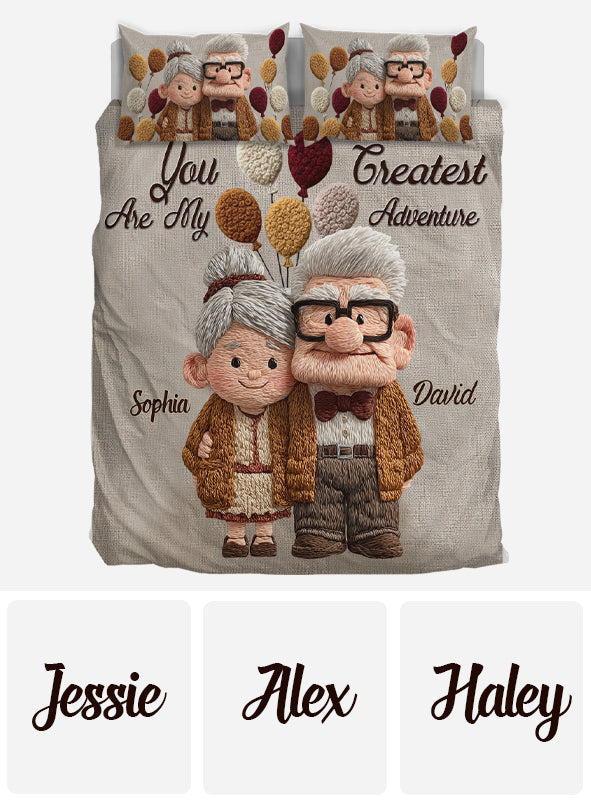 You & Me - Personalized Couple Bedding Set