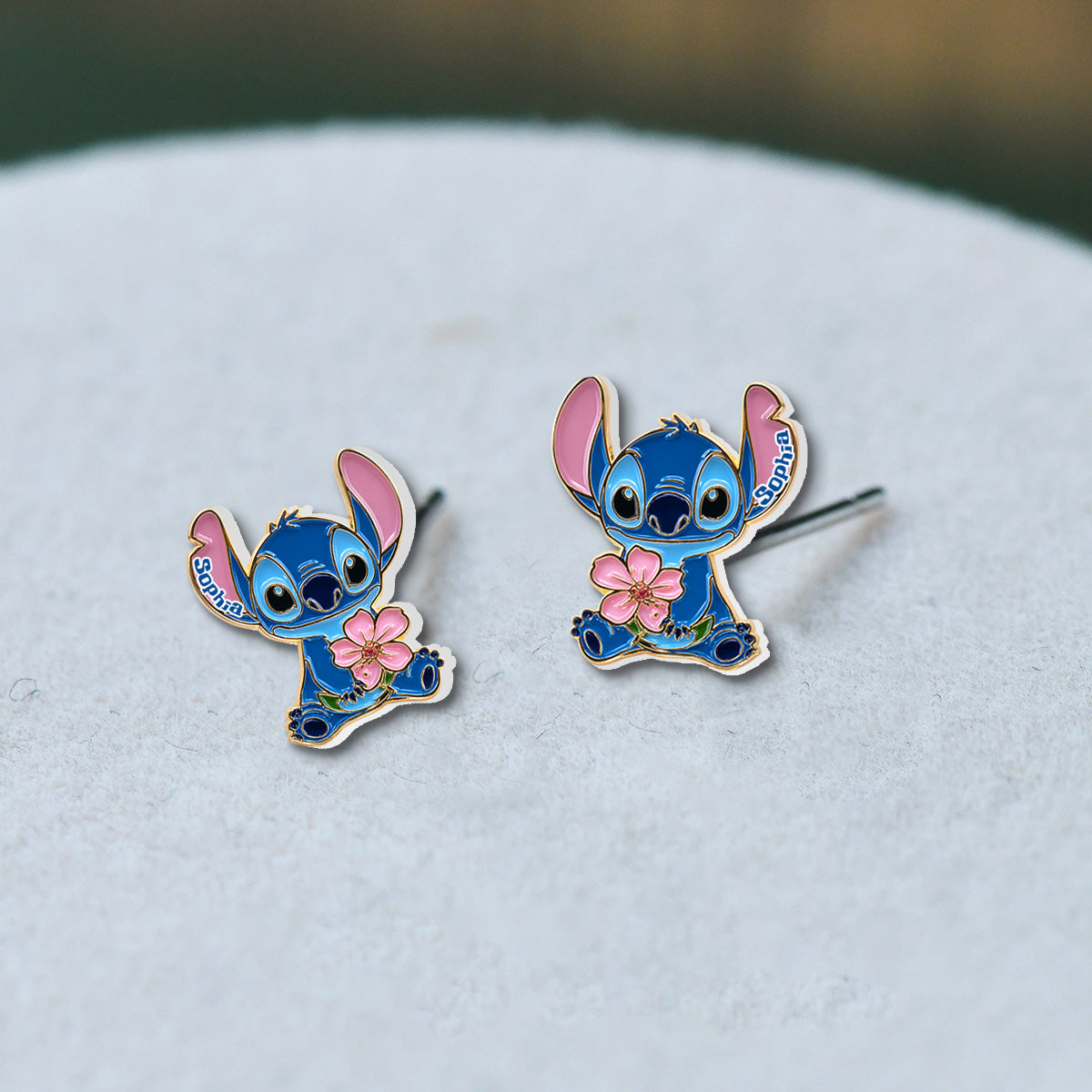 Aloha Ohana - Personalized Ohana Stud Earrings