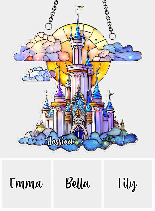 Magical Moments - Personalized Mouse Window Hanging Suncatcher Ornament