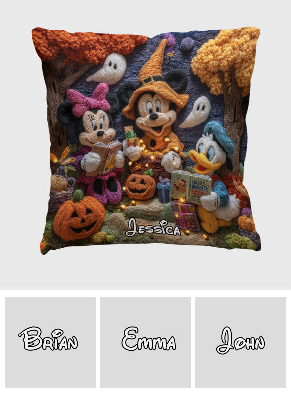 Magic Land - Personalized Mouse Throw Pillow