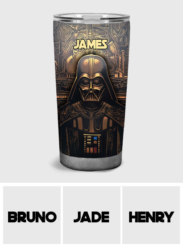 Hello Darkness - Personalized The Force Tumbler