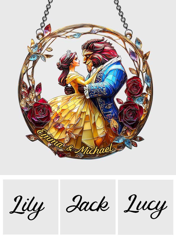 You & Me We Got This - Personalized Mouse Window Hanging Suncatcher Ornament