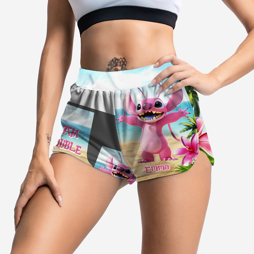 Where I Go Trouble Follows - Personalized Ohana Men Shorts and Women Shorts