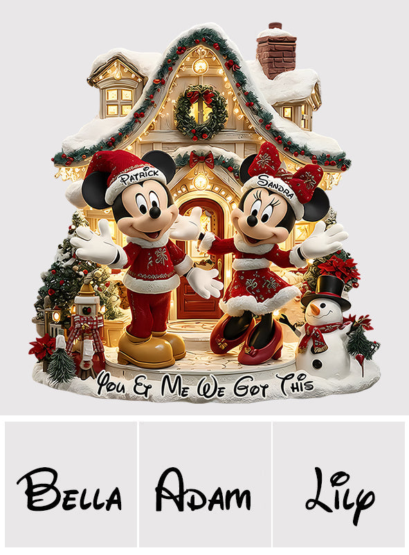 You And Me We Got Thi s - Personalized Mouse Acrylic LED Night Light