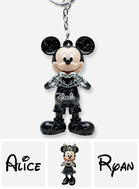 Cute Mouse Ears - Personalized Mouse Car Ornament