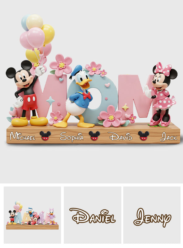 Magical Moments - Personalized Mouse Custom Shaped Acrylic Plaque