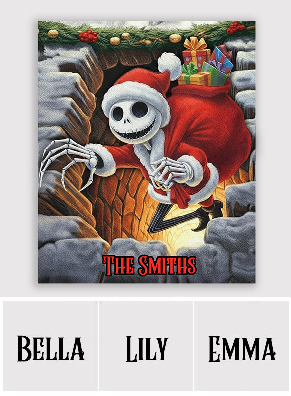 Merry Christmas - Personalized Nightmare Non-Slip Tufted Rug