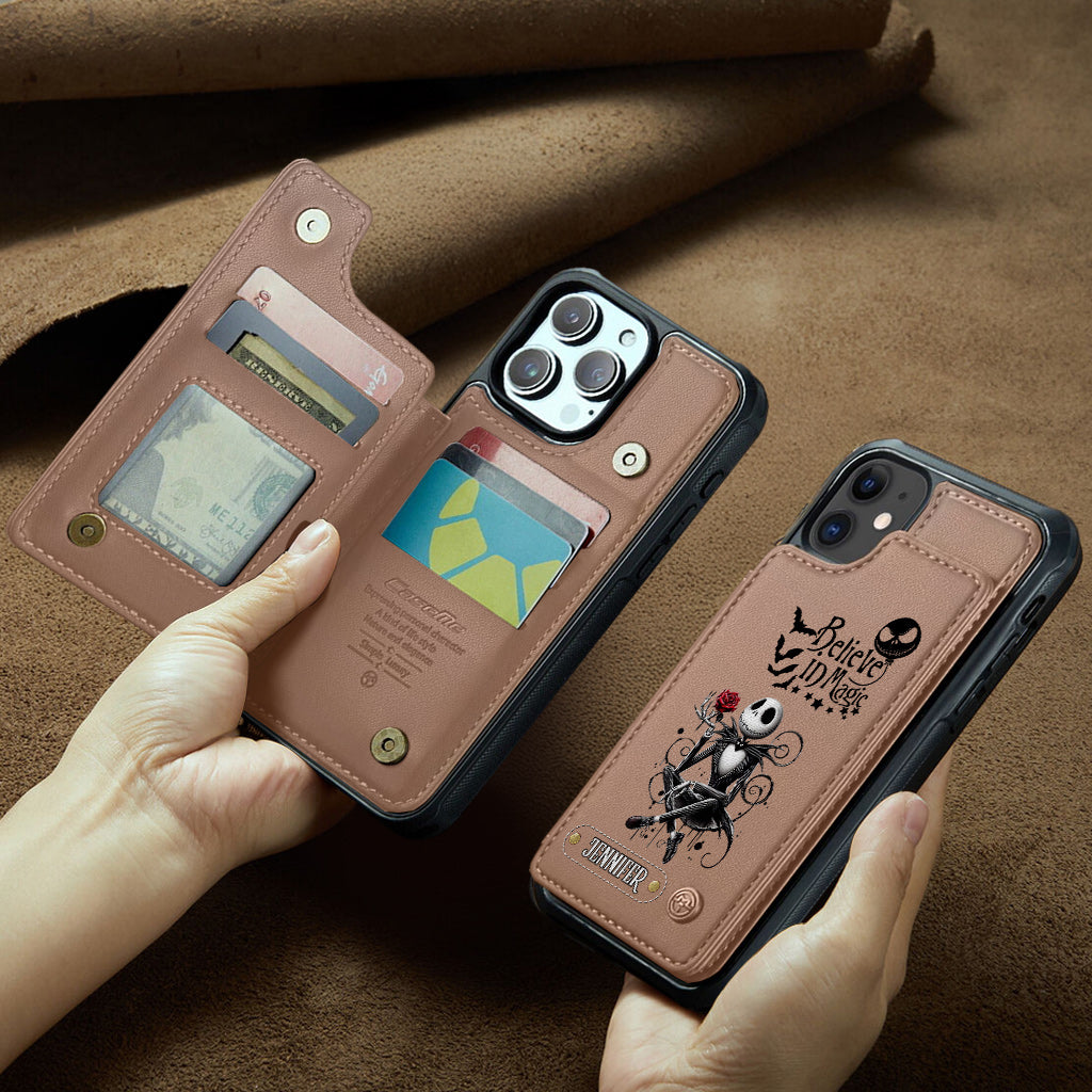 Believe In Magic - Personalized Nightmare Wallet Phone Case
