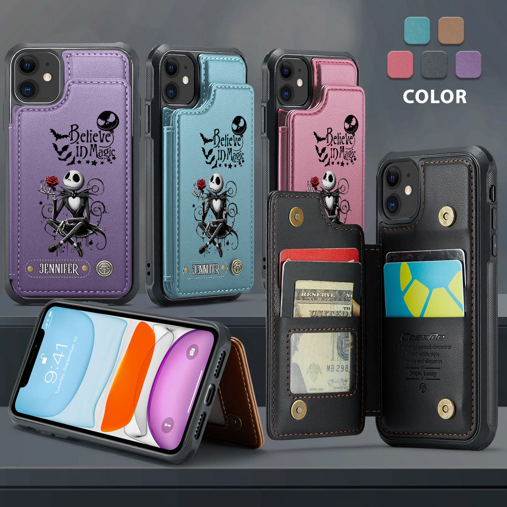 Believe In Magic - Personalized Nightmare Wallet Phone Case