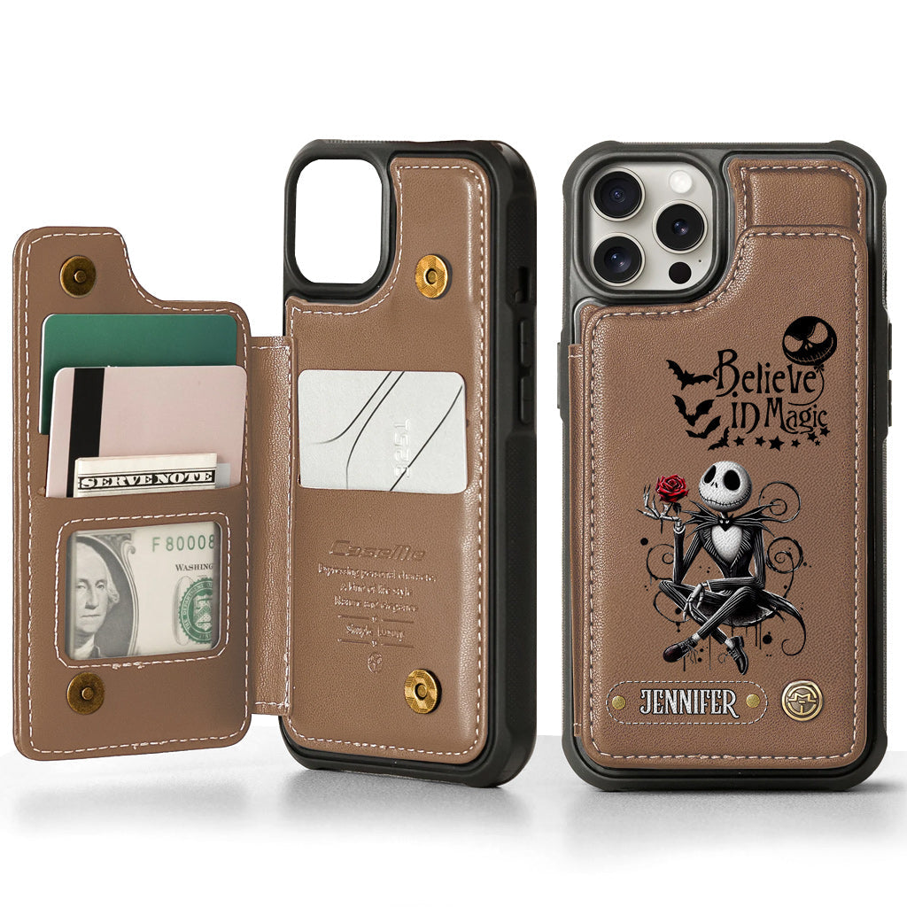 Believe In Magic - Personalized Nightmare Wallet Phone Case