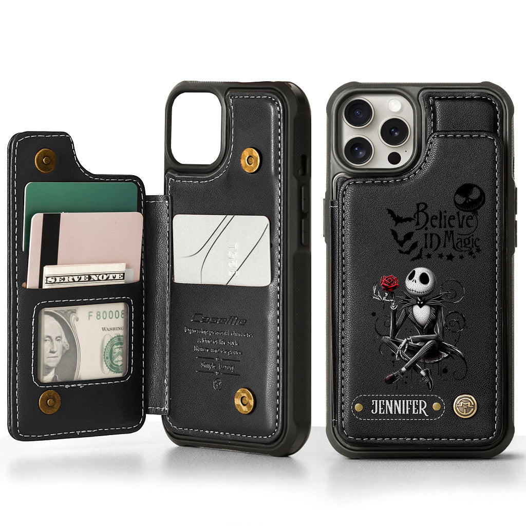 Believe In Magic - Personalized Nightmare Wallet Phone Case
