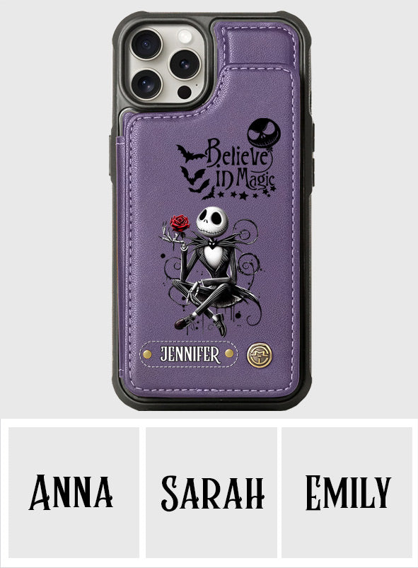 Believe In Magic - Personalized Nightmare Wallet Phone Case