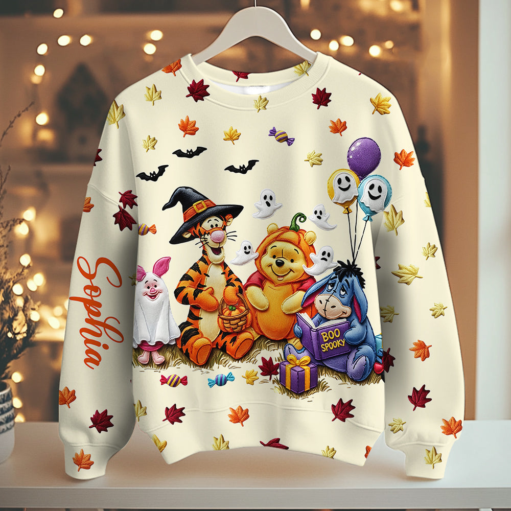 Boo Spooky - Personalized Mouse All Over Shirt