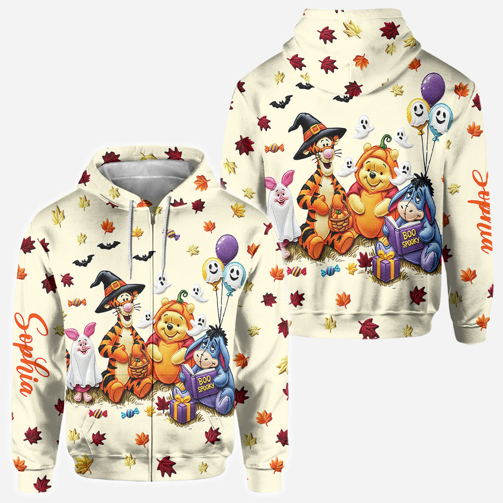 Boo Spooky - Personalized Mouse All Over Shirt